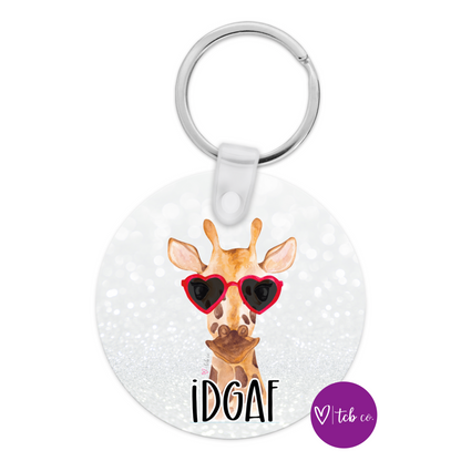 IDGAF Acrylic Keychain