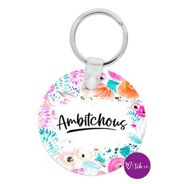 Ambitchous Keychain