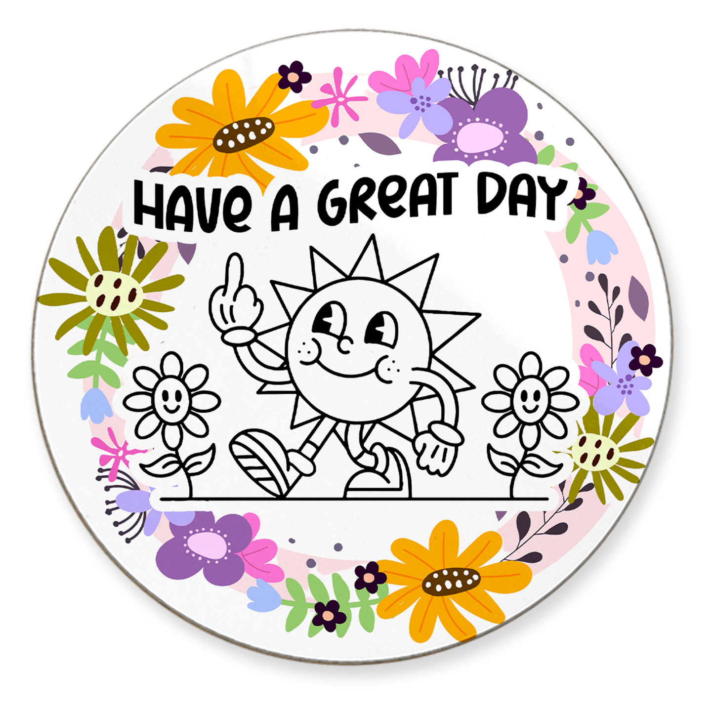 Have A Great Day Mousepad & Coaster Set