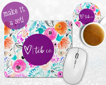 TCB Co Mousepad & Coaster Set