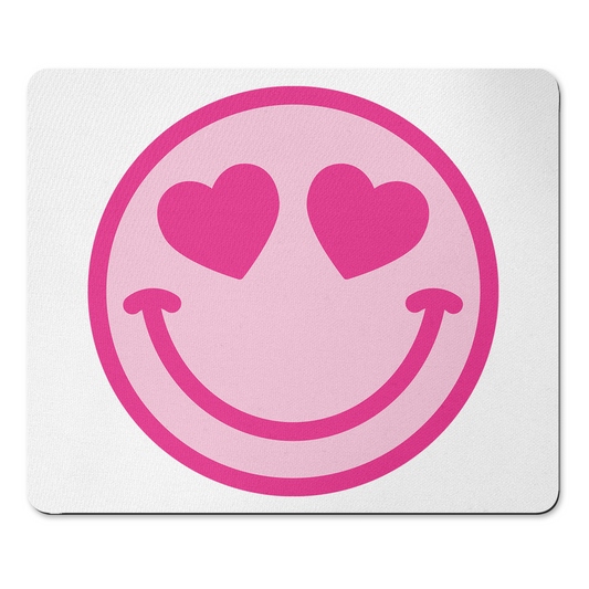 Heart Smile Mousepad & Coaster Set