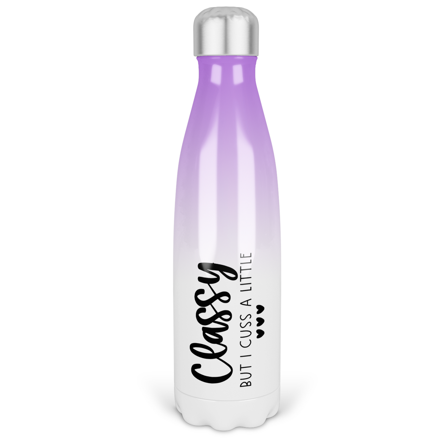 Classy But I Cuss A Little Ombre Waterbottle