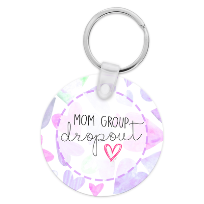 Mom Group Dropout Keychain