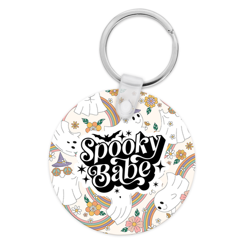 Spooky Babe Keychain