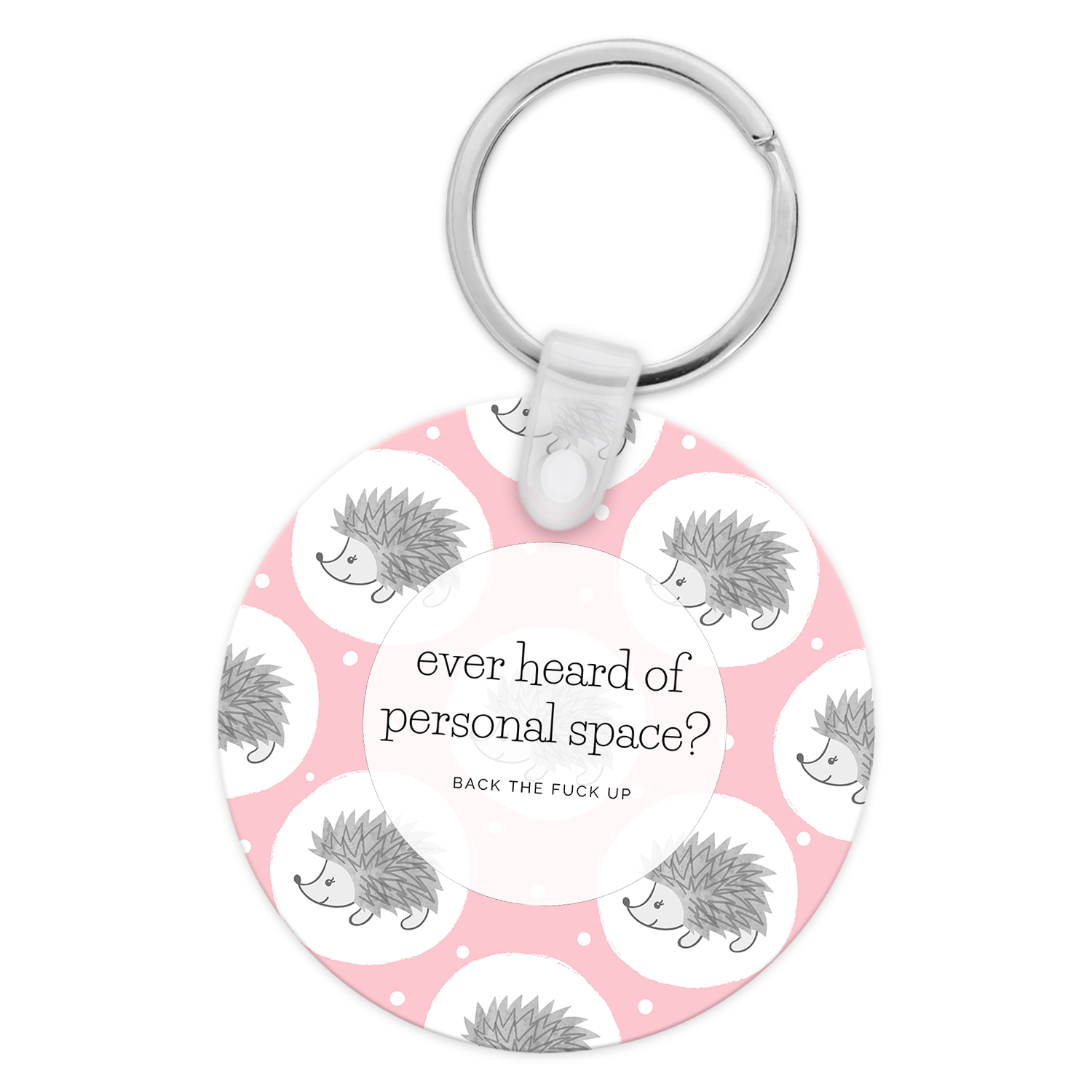 Tcb Keychain Ever Heard Of Personal Space Keychain – tcb co.