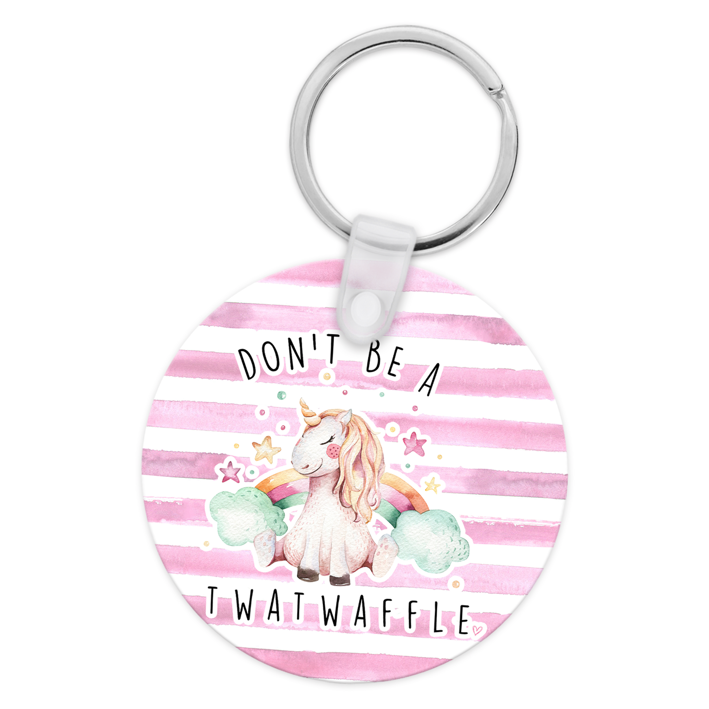 Don't Be A Twatwaffle Keychain