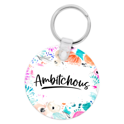 Ambitchous Keychain