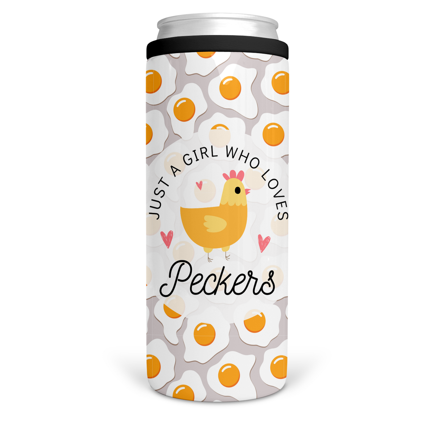 Just A Girl Who Loves Peckers Can Cooler