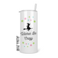 Witches Be Crazy Halloween Skinny Tumbler