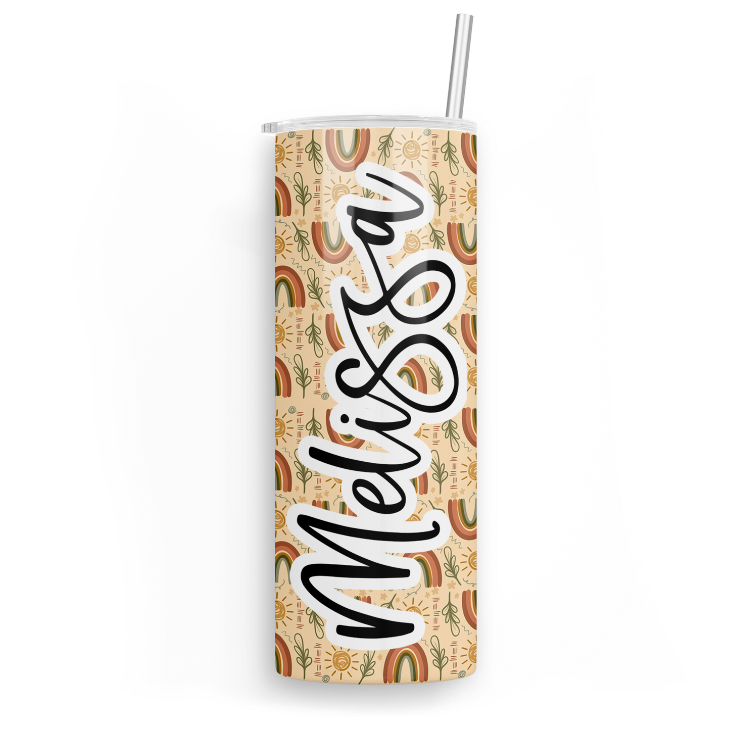 Personalized Boho Tumbler