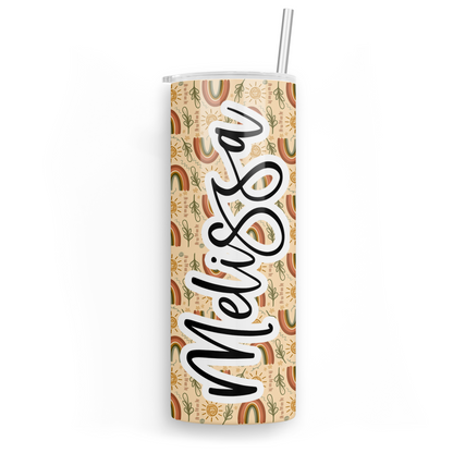 Personalized Boho Tumbler