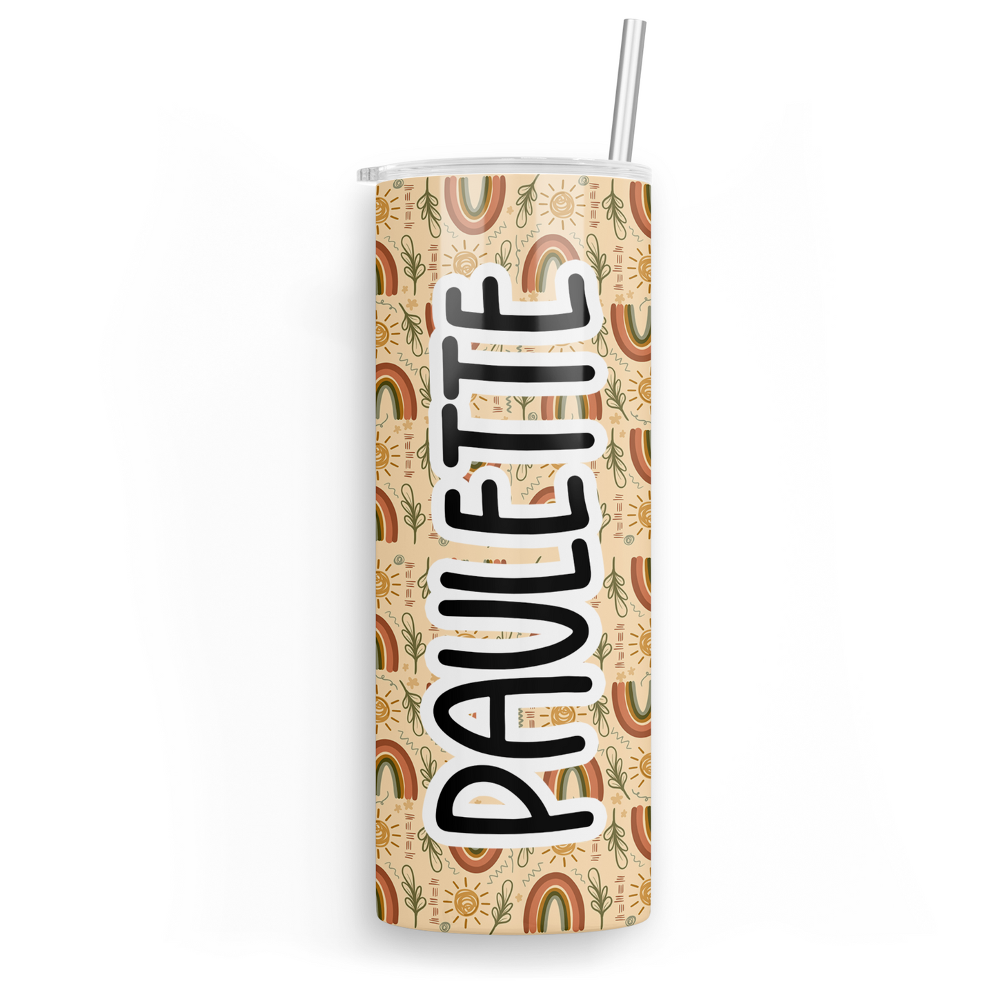 Personalized Boho Tumbler