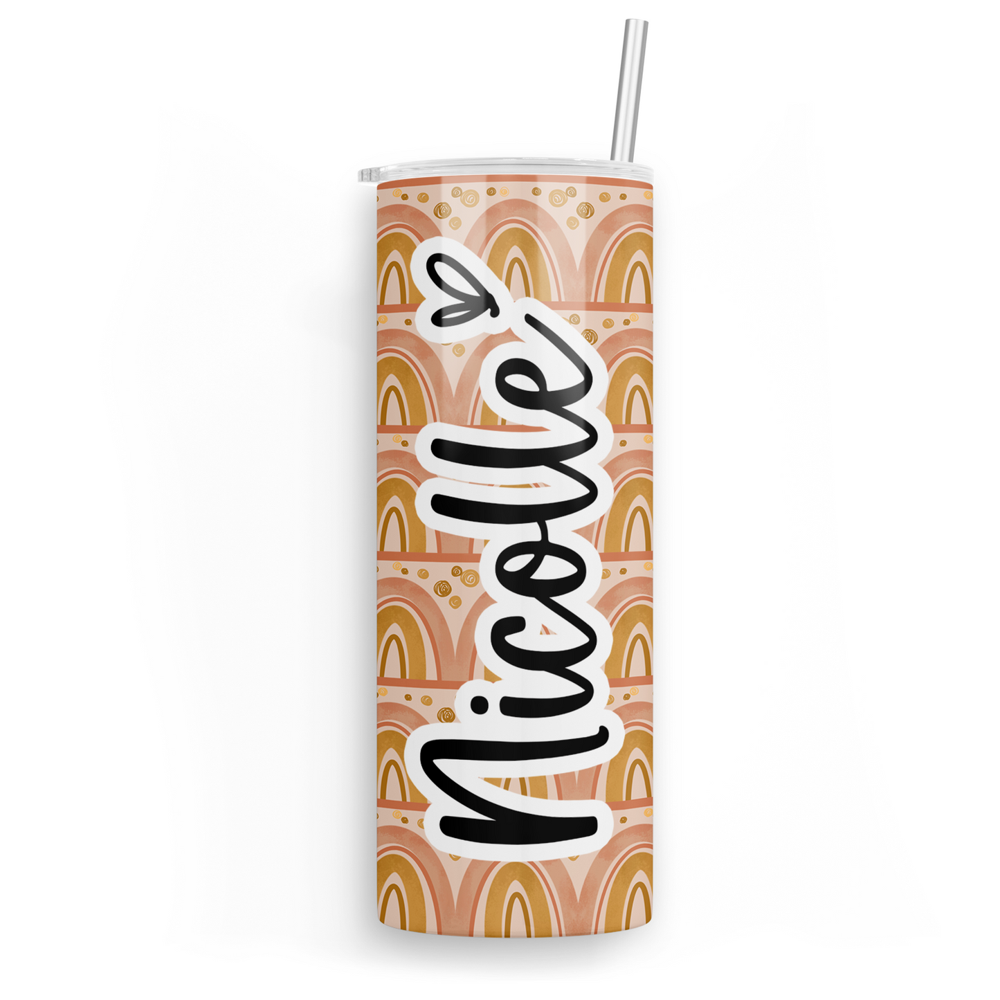 Personalized Boho Tumbler