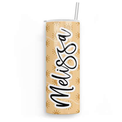 Personalized Boho Tumbler