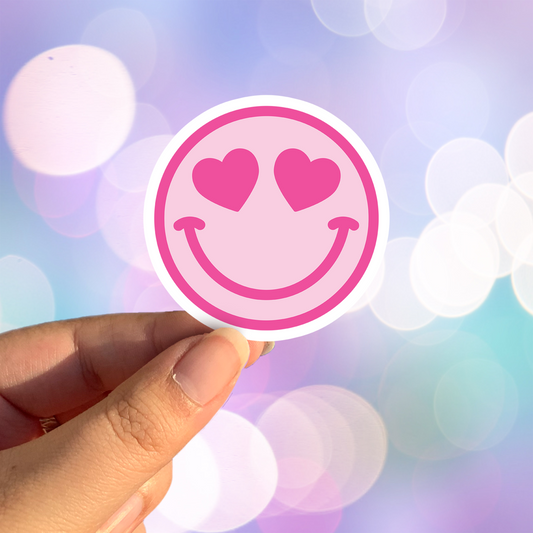 Heart Smile Sticker