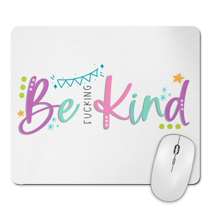 Be Fucking Kind Mousepad & Coaster Set