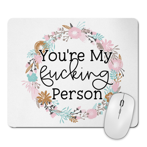 You're My Fucking Person & Coaster Set