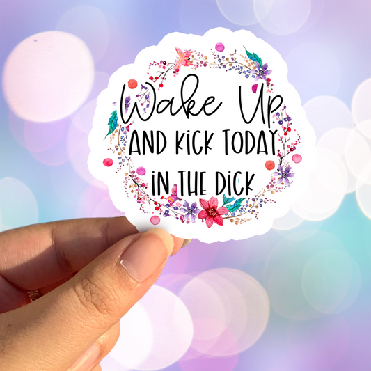 Wake Up And Kick Today In The Dick Magnet