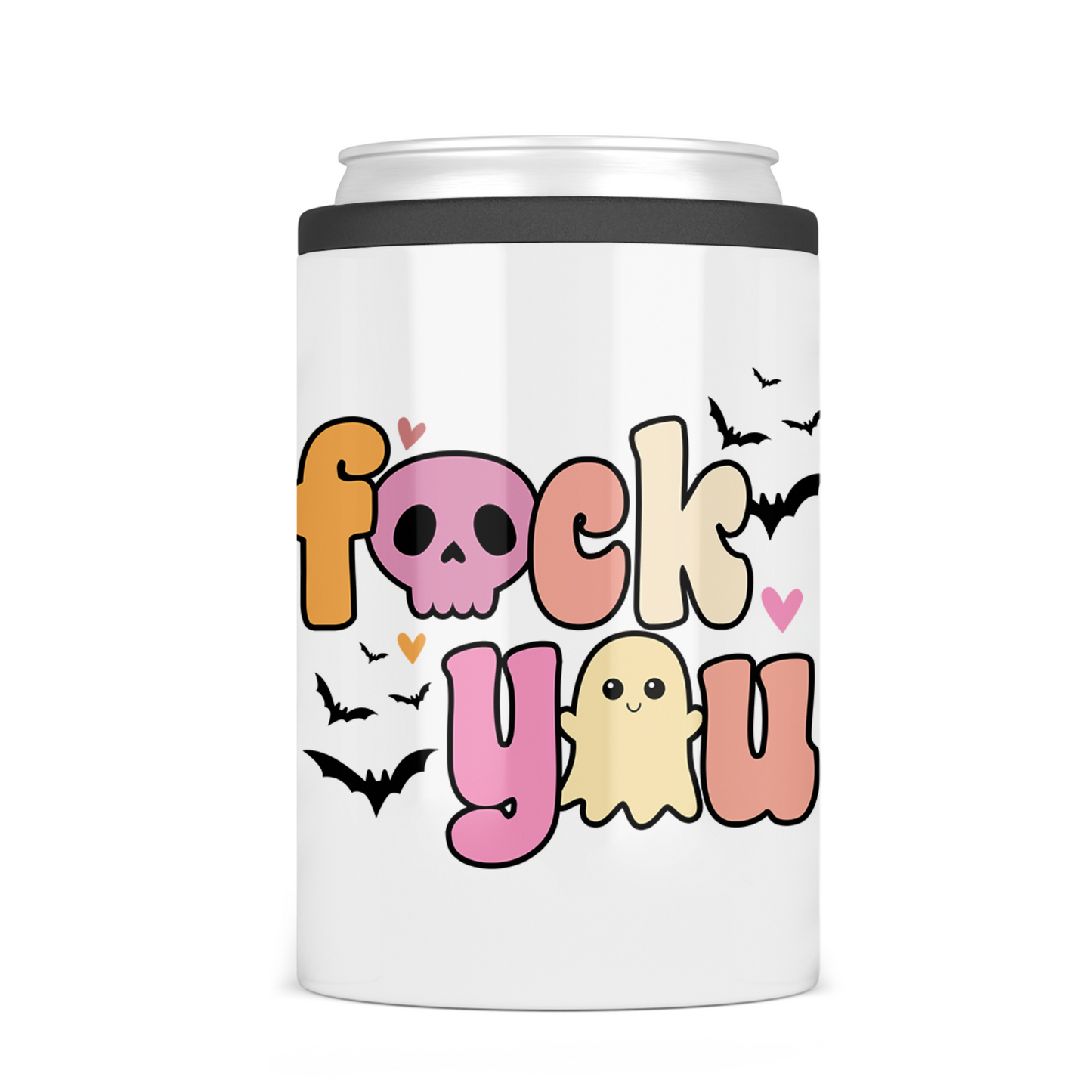 Fuck You Halloween Can Cooler