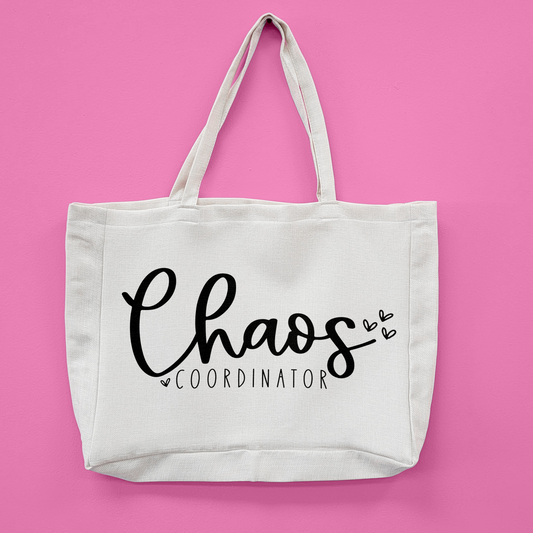 Chaos Coordinator Oversized Tote Bag
