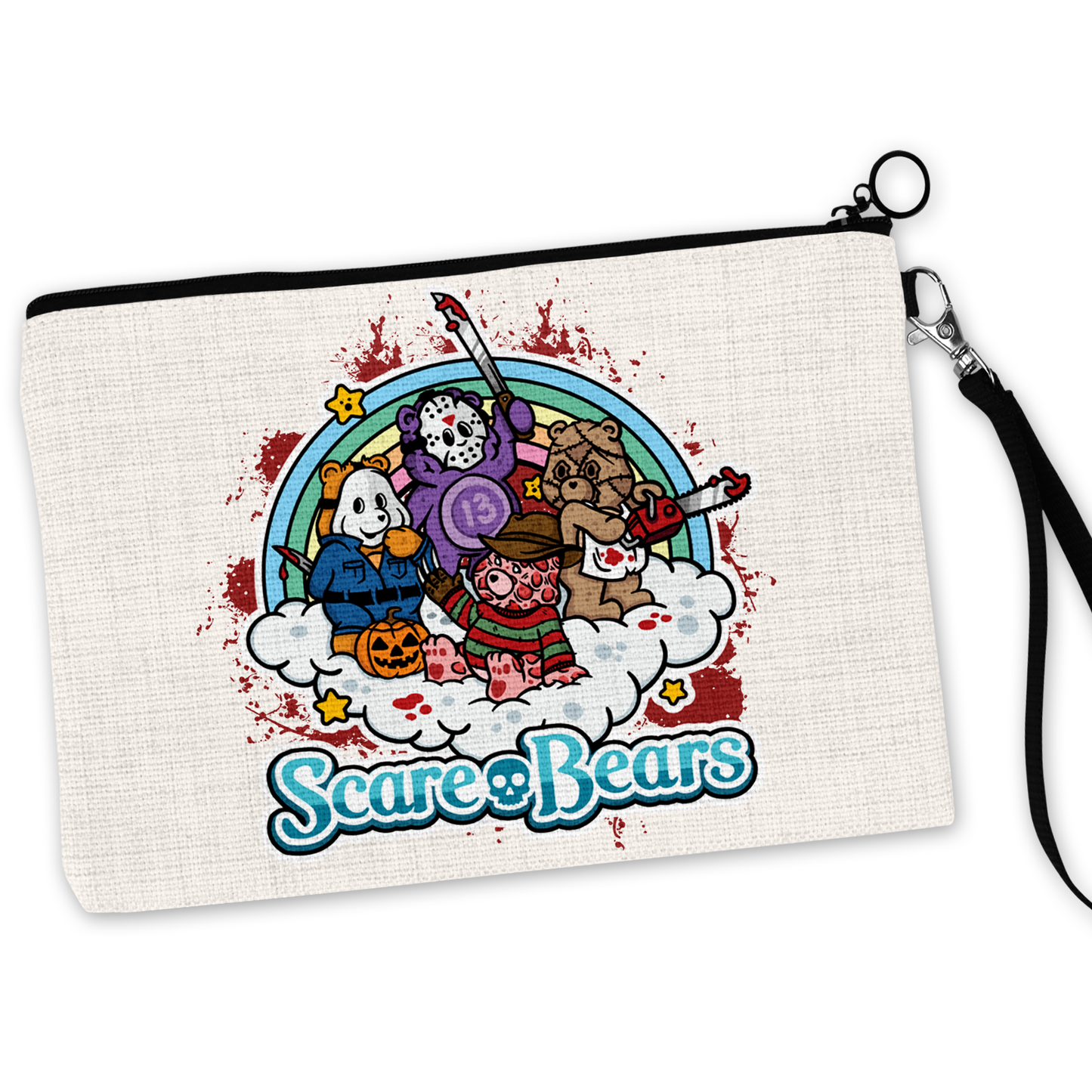 Scare Bears Cosmetic Bag