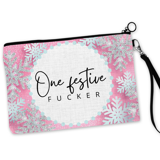 One Festive Fucker Cosmetic Bag