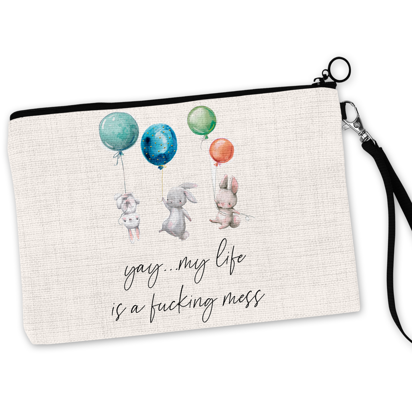 Yay .. My Life Is A Fucking Mess Cosmetic Bag