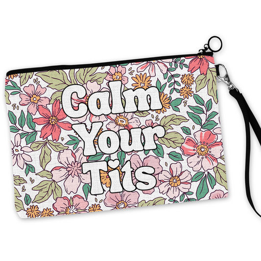 Calm Your Tits Cosmetic Bag