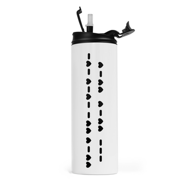 Fuck Off Morse Code Travel Tumbler