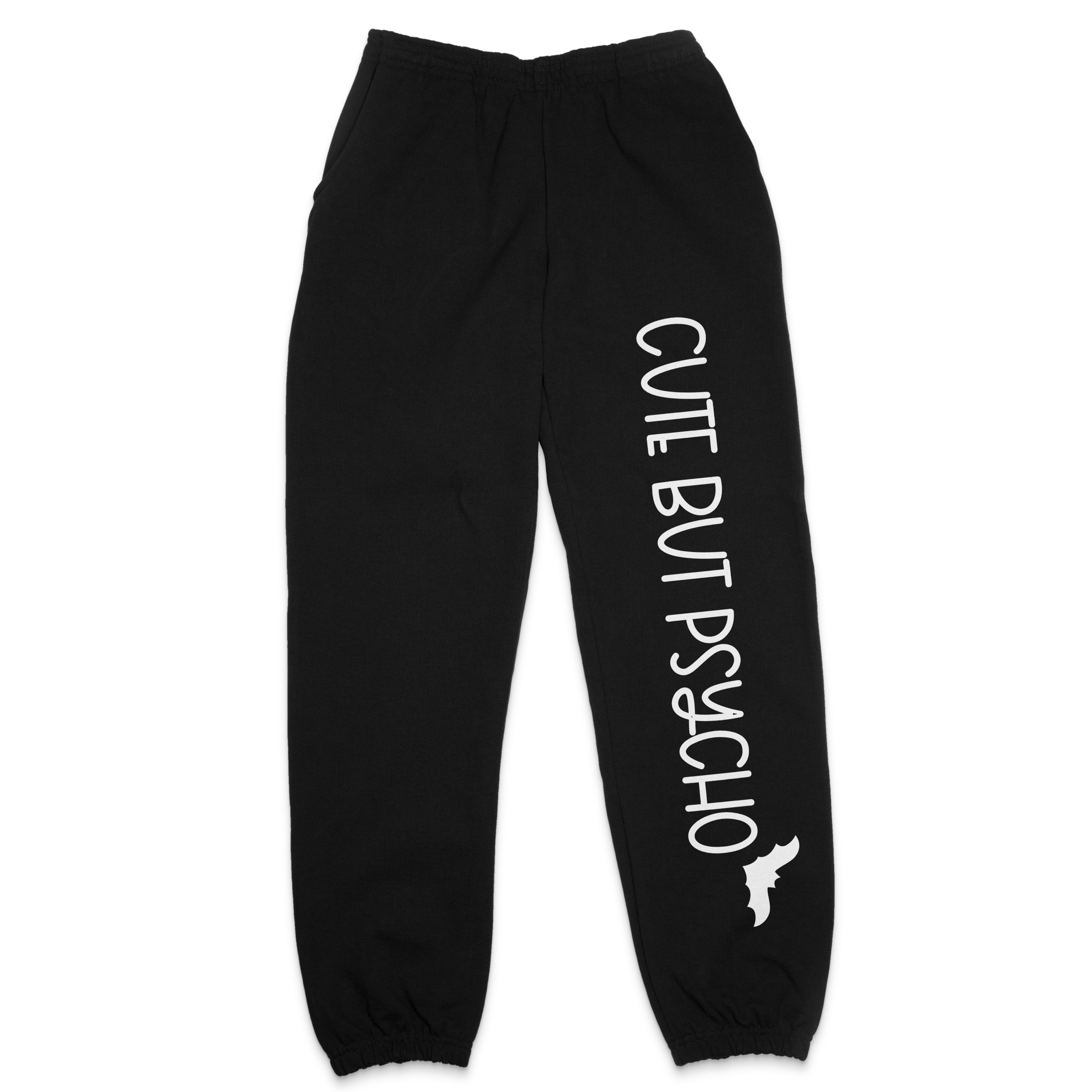 Cute hot sale black sweatpants